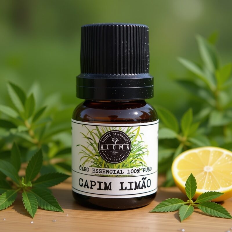 CAPIM LIMÃO (Cymbopogon citratus) | óleo essencial 10 ml